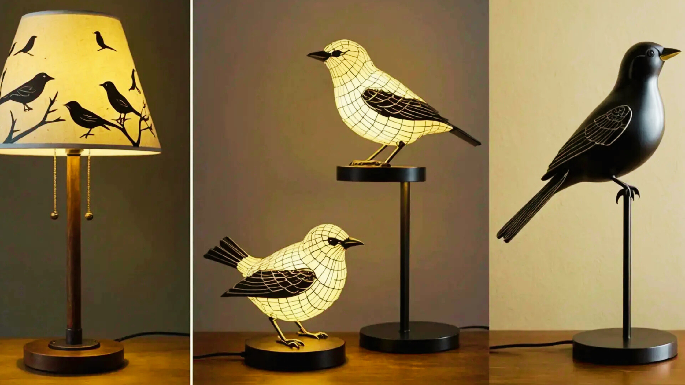 What Type of Bird Was Used as a Lamp